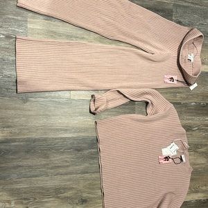 New with tags;  two piece matching outfit